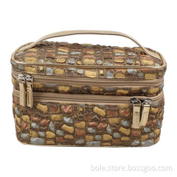 Fabric Cosmetic Bag for Packing Cosmetics, Various Colors and Materials Available